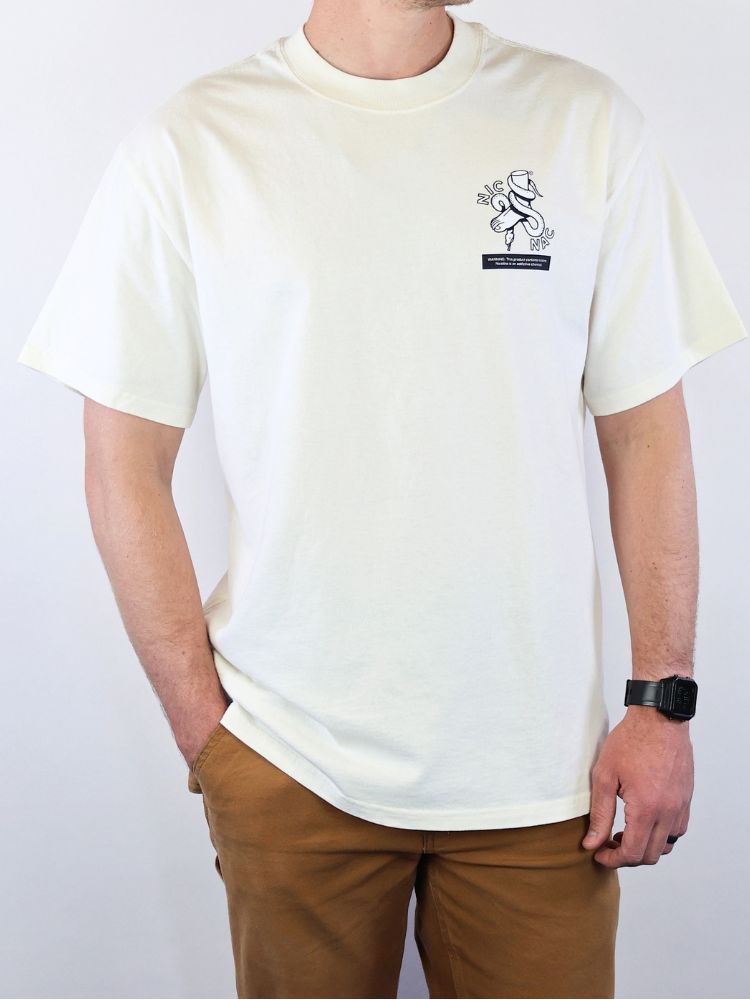 Heavy Faded Cotton Tee