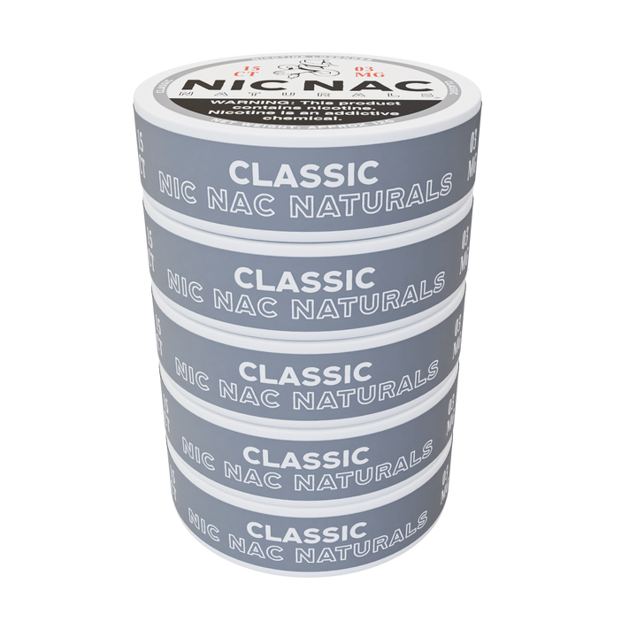 Classic Nic Nac - Five Pack - 3mg