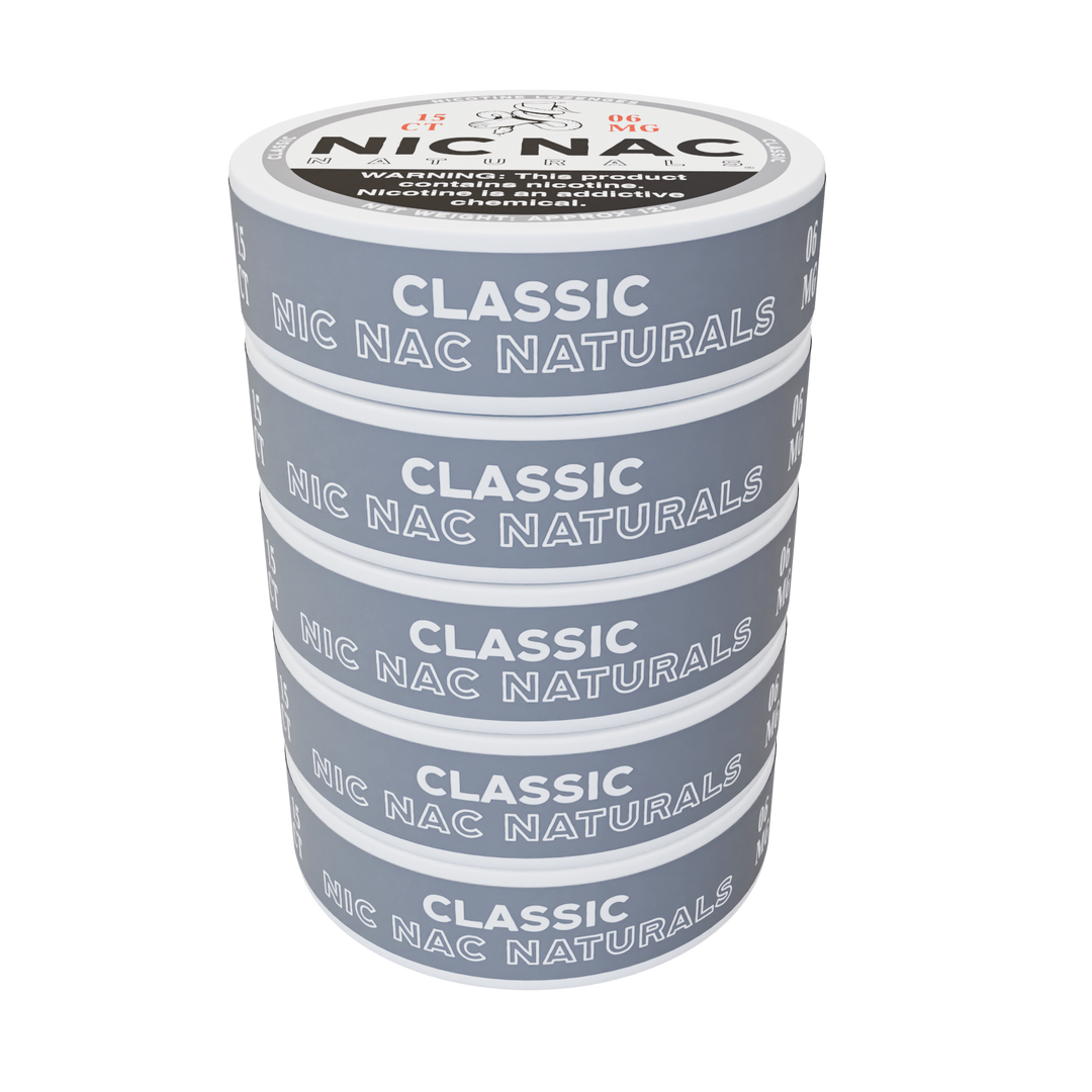 Classic Nic Nac - Five Pack - 6mg