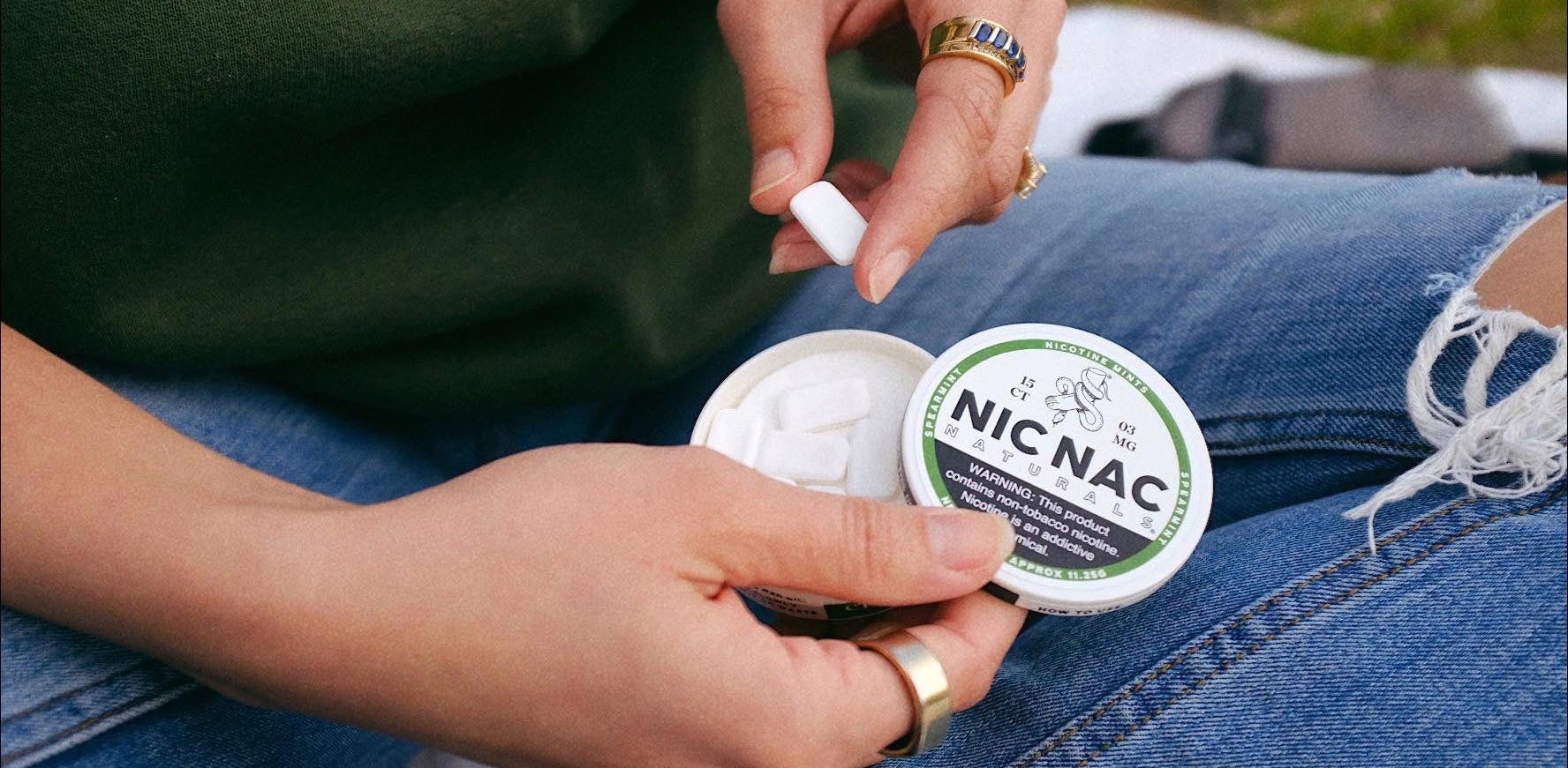 AllNatural Nicotine Mints with no artificial sweeteners or fillers